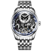 GELATU 6018 Lucky Harvey Dragon Unique Luxury Skeleton Watch