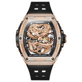 GELATU Dragon Skeleton Tourbillon Watch 6021